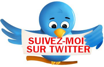 Suivez-moi sur Twitter !